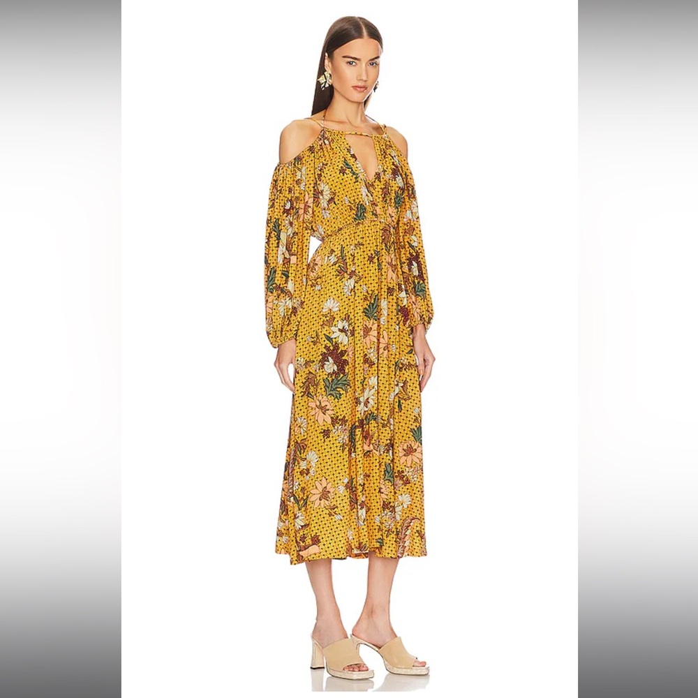 NWT Ulla Johnson Noemi Dress in Amber - Picture 2 of 4